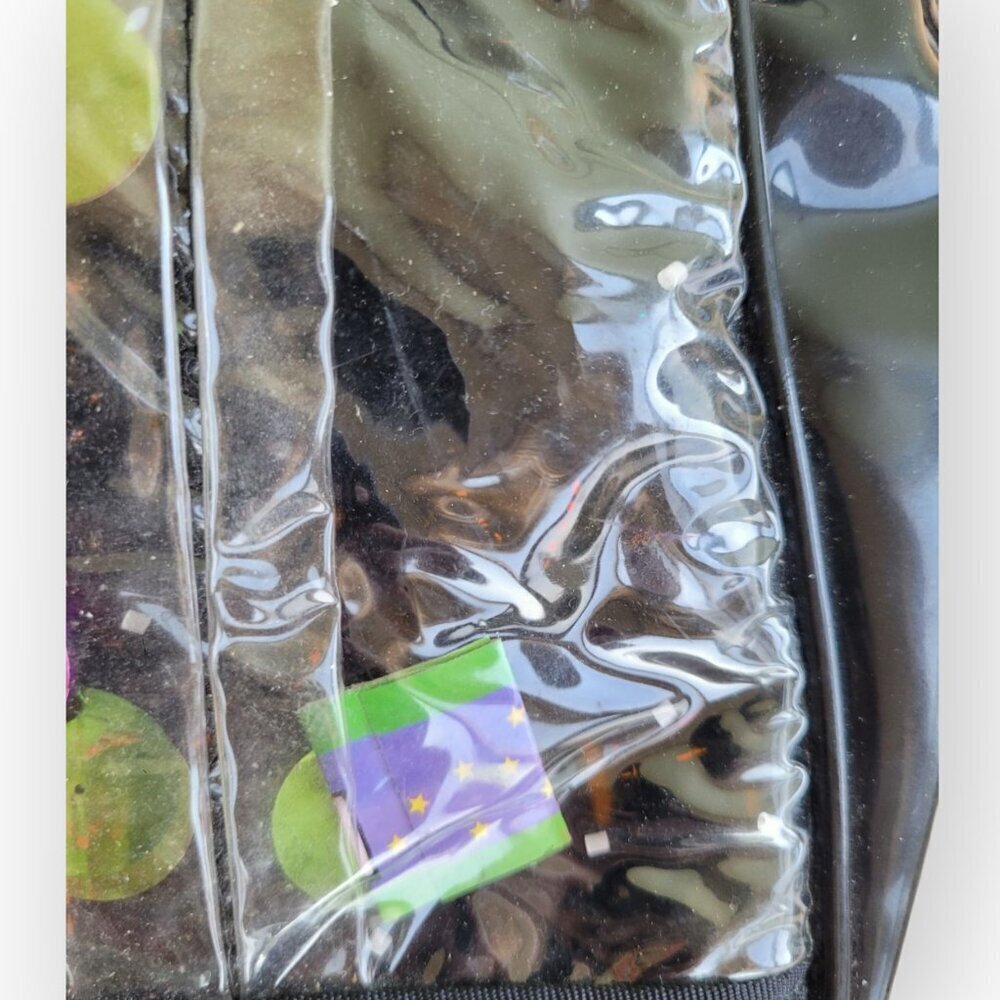 Vintage 1996 Japanese Clear Mini Backpack Toy Charms Fred Segal Rave Bag Y2K 90s - Picture 9 of 14